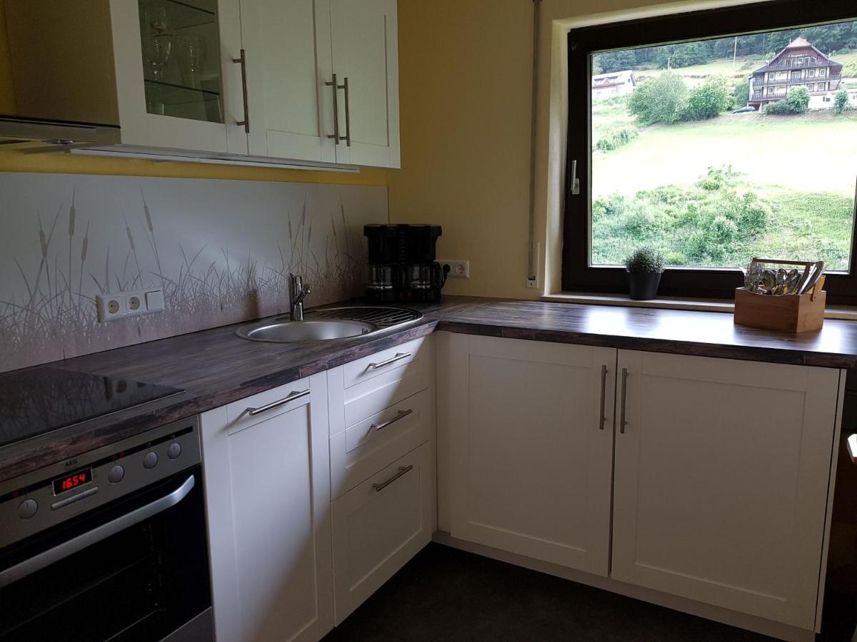 Ferienwohnung Haus Wiesengrund 포바흐 외부 사진